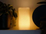 Modern Desktop Lamp. Wireless RGB Desk Light